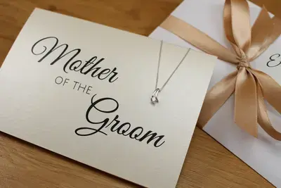 Mother of the Groom Wedding Thank You Gift 925 Sterling Silver Necklaces